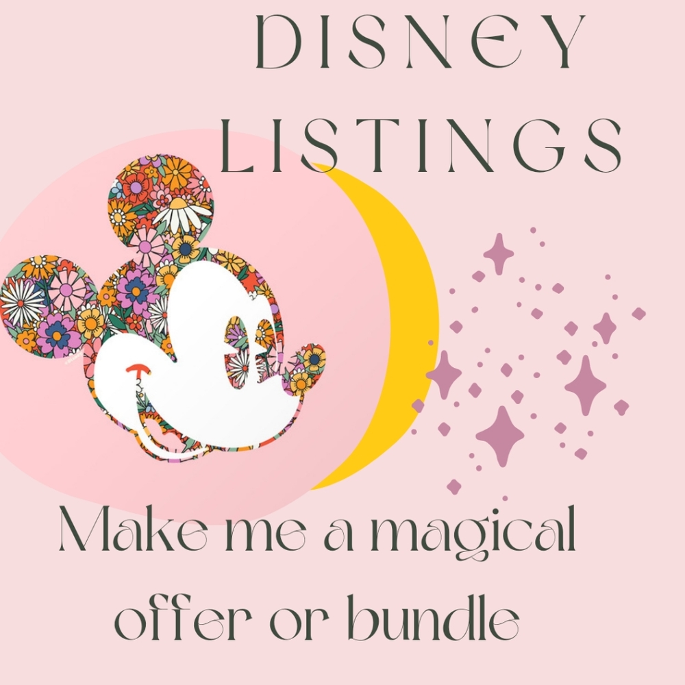 Disney STUFF! Clothes and Collectables. I am not a reseller. Make me an offer.